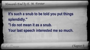 Chapter 09 - Howards End by E. M. Forster