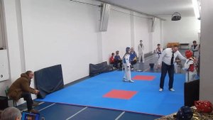 Тхэквондо бой Красивая девочка
