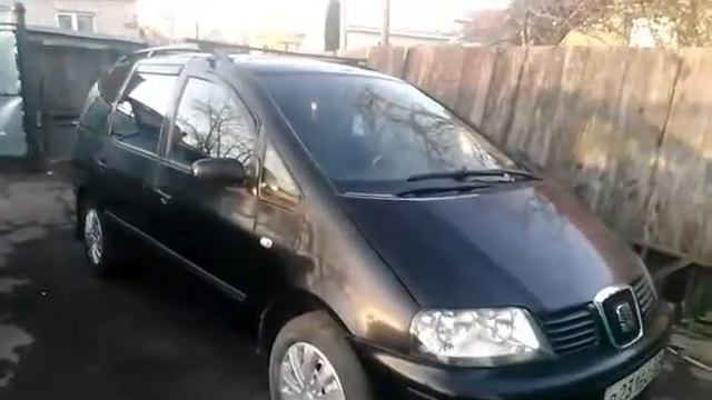 Небольшая химчистка салона Сеат Альхамбра своими руками. смотреть онлайн