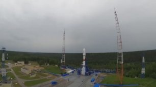 Запуск спутника «Глонасс-К» с космодрома Плесецк 7 июля 2022 года.