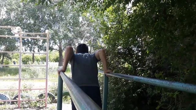 Утренняя тренировка на площадке!