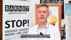 Will Cooper Will Cooper Deputy Head of Strategy Barnet Council and STOP VAWG Ambassador and Champio