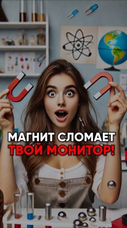 😱💥 Магнит сломает твой монитор!