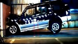 Краш тест mitsubishi pajero 2