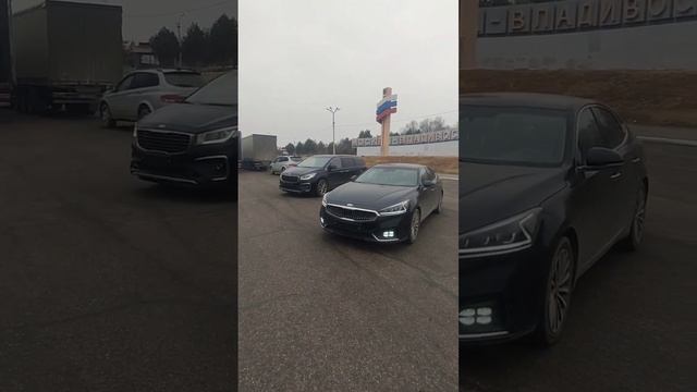 Перегон Авто Из Кореи . Владивосток-Москва Перегоняем KiA K7 и Carnival . Весенний Перегон.