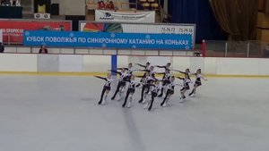 Эдельвейс Тольятти 14.12.2013 Синхронное фигурное катание