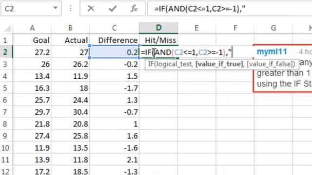 Excel - Within +/- 1 is a Hit - Episode 1815 смотреть онлайн