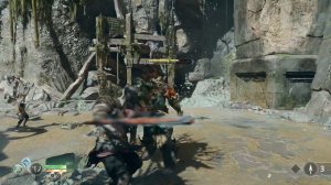 путь по переправе God of War #3