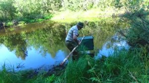 Поймать карася в жару #2 Установка