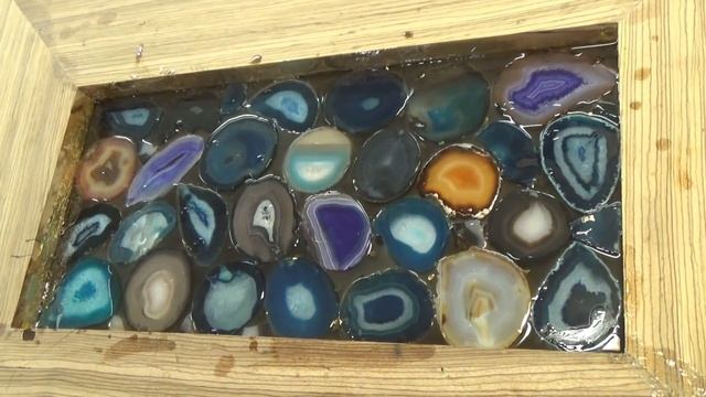 УНИКАЛЬНЫЙ СТОЛ ИЗ ДЕРЕВА ЗЕБРАНО, ЭПОКСИДНОЙ СМОЛЫ И АГАТА (ПРОЦЕСС ПРОИЗВОДСТВА)