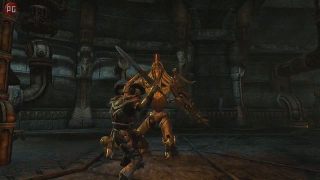 The Elder Scrolls Online - Геймплей с комментариями [rus]