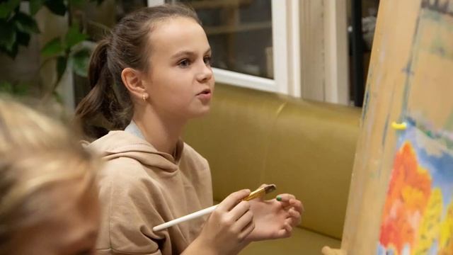 Дети рисуют профессии в художественной школе села Донское смотреть онлайн