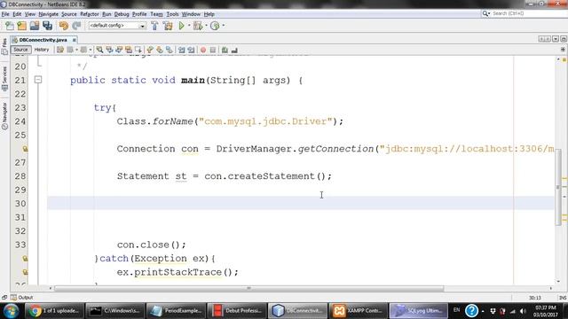 3 Oct 2017 - Connectivity of JDBC, Database with Java Application смотреть онлайн