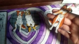 новая комната?? бумажные собаки ??