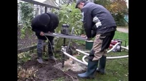 Малогабаритная буровая установка для бурения скважин на воду.Гидробурение