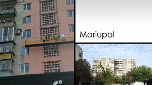 Мариуполь. Mariupol. Микрорайон Восточный. Октябрь 2023