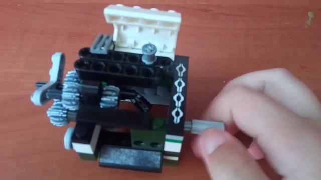 Двигатель из лего смотреть онлайн