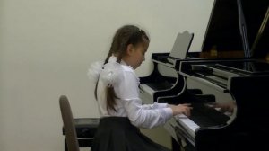 Теодор Лак - Этюд ре-мажор №15. Исполняет Орлова Кристина, 9 лет.