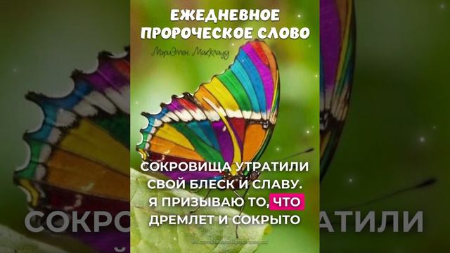 ЕЖЕДНЕВНОЕ ПРОРОЧЕСКОЕ СЛОВО (18 августа 2023 г.). МэриЭллен МакКлауд