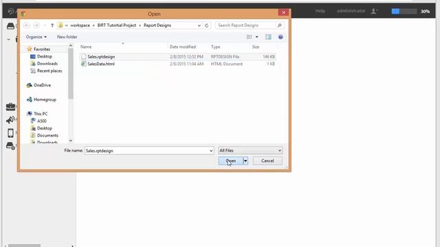 How to embed a Sales Report in my Website - BIRT iHub Tutorial смотреть онлайн