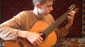Hotel California-Eagles (fingerstyle) Отель Калифорния