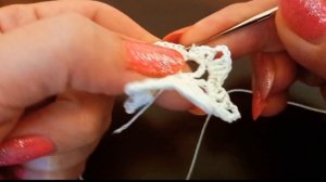 МК Снежинка крючком 1. #снежинкакрючком