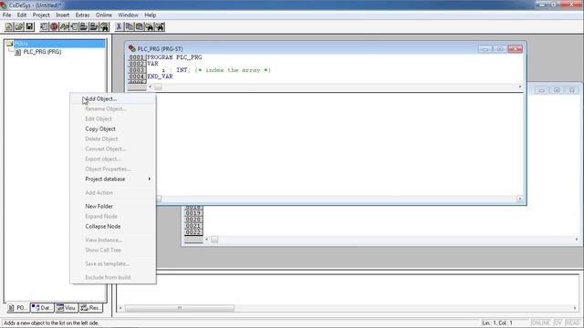 Advanced CoDeSys Tutorial - Working with Arrays