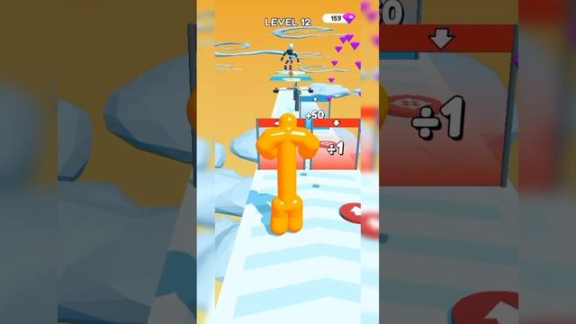 Tall Man Run #Level 12#shorts #ytshorts #viral #youtubeshorts #oddlysatisfying #unlimited gaming