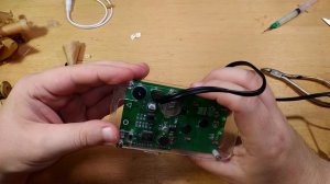 ✅ Geekcreit DIY ⚡ Kit набор для сборки электронных LED часов с индикатором аудио уровня.