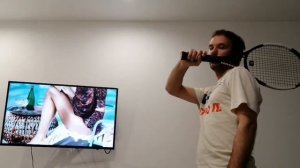 Большой теннис. Удар справа, forehand. Положение кисти в окончании, движение плоскости ракетки.