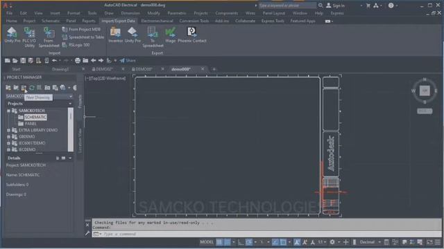 AutoCAD Electrical 2022 Project Manager | PART-2 | PROJECT CREATE