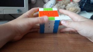 Узоры на кубике Рубика 4х4.