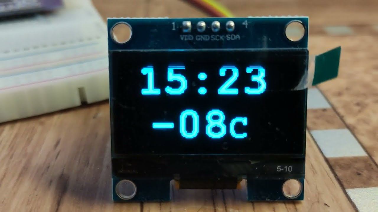 w801  OLED 13 дюйма 128X64  I2C и SPI контроллер sh1106