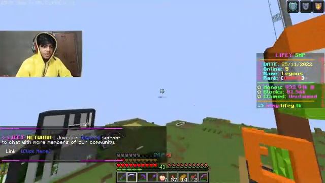 LIFEY NETWORK 24/7 Public Server JAVA + PE Playing with Subs || MINECRAFT JAVA || LEGNOS IS LIVE смотреть онлайн