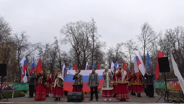 г.Орёл - 04.11.2022г.- День народного единства - Гимн России (Самопал)