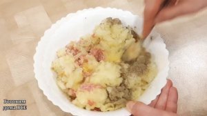 Беру Фарш, картофель и луковицу и готовлю вкусный Ужин