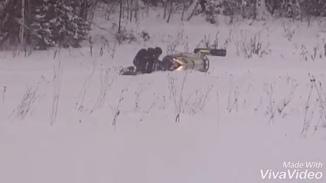 Снегоходы рулят.. выгуляли Прохора и Кота смотреть онлайн