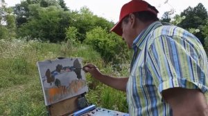 ARTALEXFIL урок пленэрной живописи июль 2020 г.