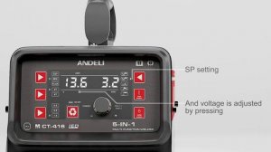 ANDELI MIG-416 Multifunctional Welder Introduction to use