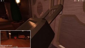 ВЕСЁЛЫЙ КОТ ворует шкафы!! Два кота убегают из ОТЕЛЯ роблокс | DOORS roblox | Коты проходят ДОРС.