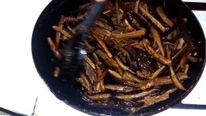 Баклажаны по-корейски!!! Салат из сушеных баклажан.