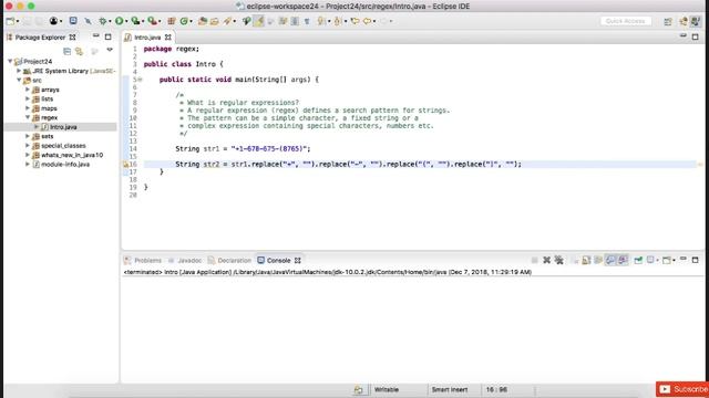 what is the regular expressions in java || Introduction to RegEX