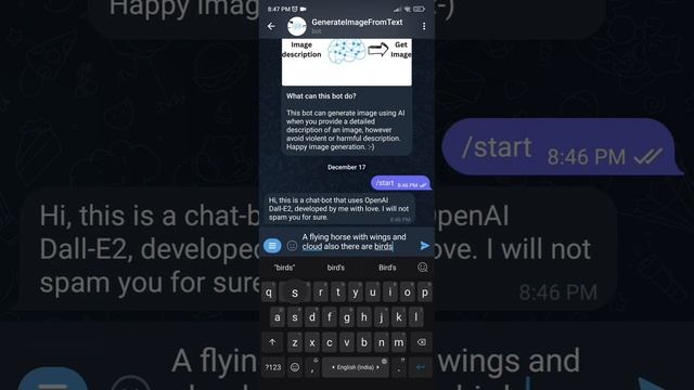 OMG performance of Openai on Telegram...!