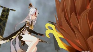 Церемония сошествия и побег от Милелитов. Genshin Impact