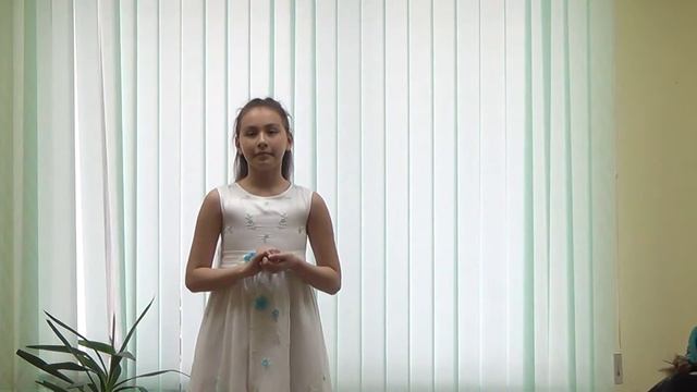 «Весенняя», В. А. Моцарт, исполняет Мукина Лиза, 11 лет