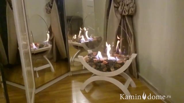 Биокамин Iris, Zefire, kamin-v-dome.ru смотреть онлайн