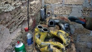 BMW e36 красим коллектора и клапанную крышку.