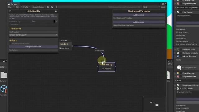 Visual Scripting in Unity | Node Canvas - Make Games Easy - State Machine, Behavior Trees, Dialogue