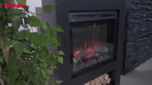 Видеообзор на каминокомплект Dimplex Loft очаг XHD28L-INT серый графит от Биокамин.рф