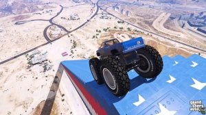 MONSTER TRUCK VS MEGA MONSTER TRUCK IN GTA 5 VS TEARDOWN VS BEAMNG- WHICH IS BEST?